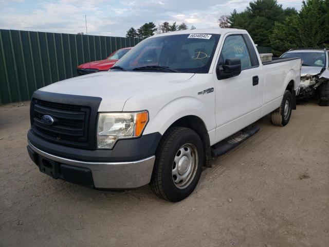 1FTMF1CMXEKF16544 - 2014 FORD F150 WHITE photo 2