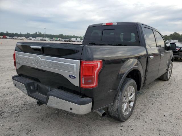 1FTEW1CG0GFB69512 - 2016 FORD F-150 BLACK photo 4