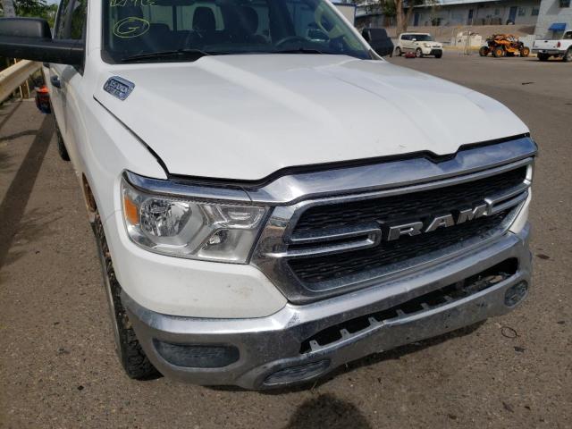 1C6SRFNT3KN597968 - 2019 RAM 1500 TRADE WHITE photo 9