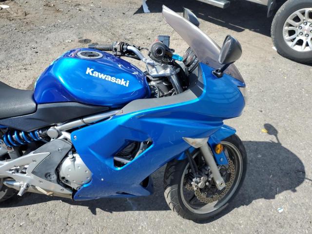 JKAEXEA137A030100 - 2007 KAWASAKI EX650 A Mavi foto 5