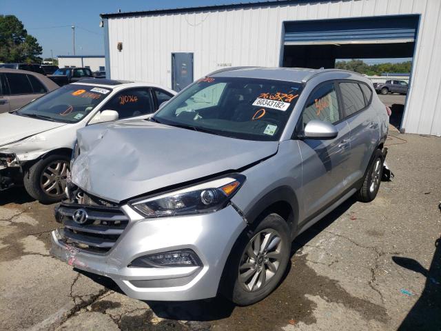 KM8J3CA48JU766871 - 2018 HYUNDAI TUCSON SEL GRAY photo 2