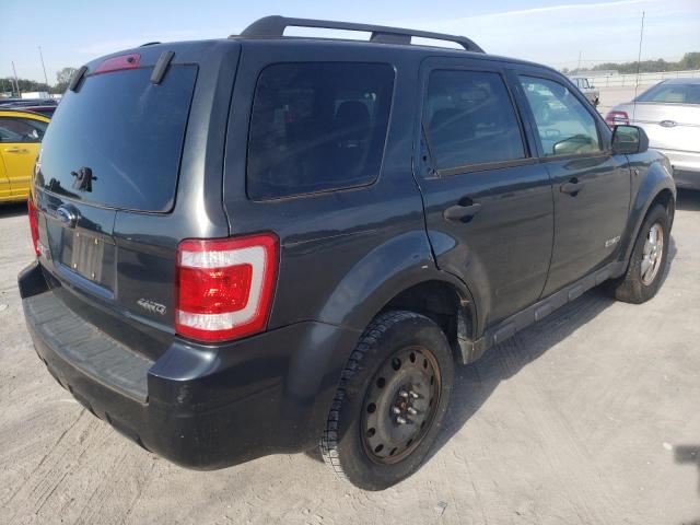 1FMCU93158KA48115 - 2008 FORD ESCAPE GRAY photo 4