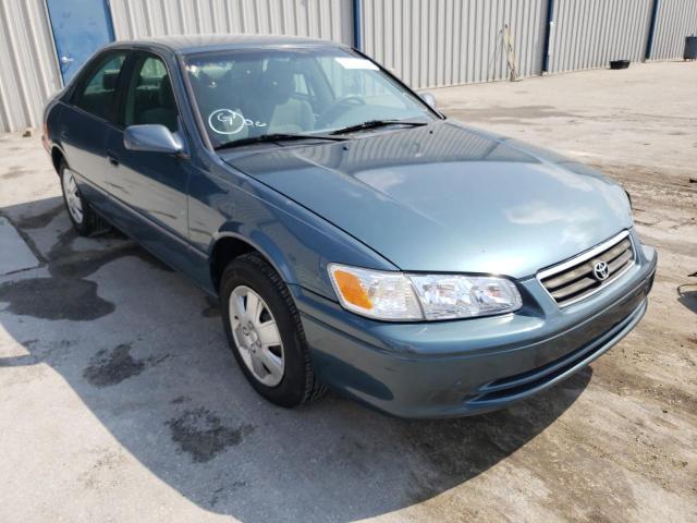 4T1BG22K31U825549 - 2001 TOYOTA CAMRY CE BLUE photo 1