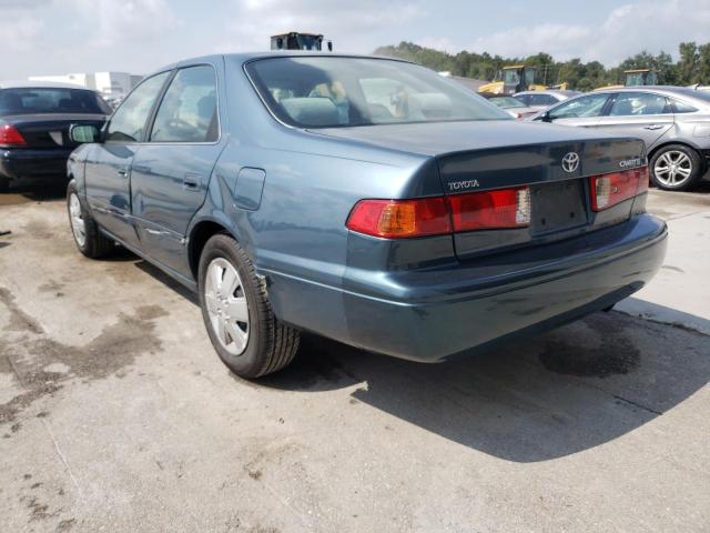 4T1BG22K31U825549 - 2001 TOYOTA CAMRY CE BLUE photo 3