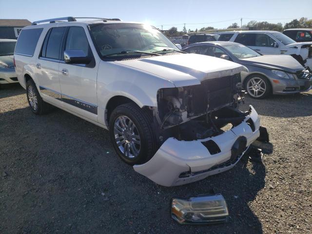 5LMJJ3H50AEJ02818 - 2010 LINCOLN NAVIGATOR WHITE photo 1