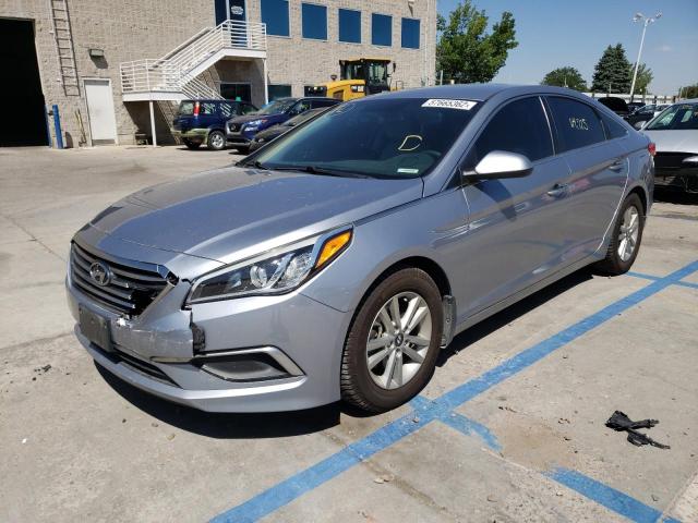 5NPE24AA6HH457196 - 2017 HYUNDAI SONATA ECO SILVER photo 2