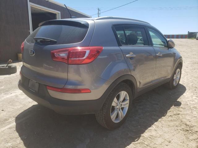 KNDPB3A24D7477988 - 2013 KIA SPORTAGE B SILVER photo 4