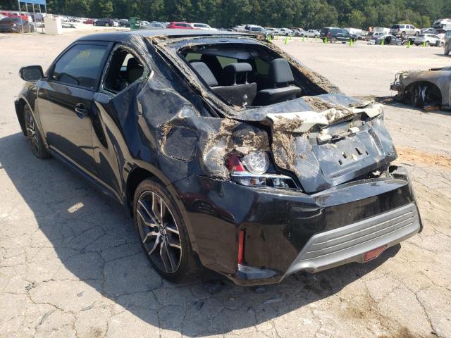 JTKJF5C79F3096798 - 2015 TOYOTA SCION TC Siyah fotoğraf 3