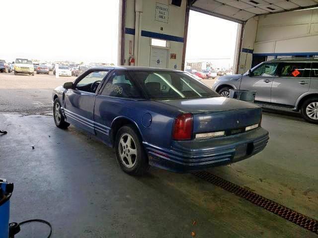 1G3WH12M6TF354650 - 1996 OLDSMOBILE CUTLASS SU BLUE photo 3