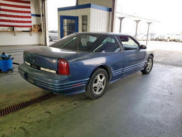 1G3WH12M6TF354650 - 1996 OLDSMOBILE CUTLASS SU BLUE photo 4