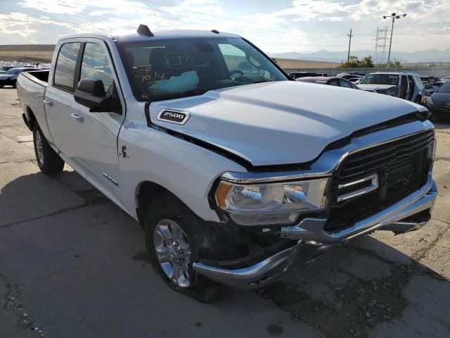 3C6UR5DL8KG563604 - 2019 RAM 2500 BIG H WHITE photo 1