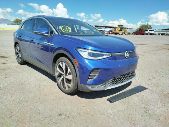 WVGKMPE20MP042161 - 2021 VOLKSWAGEN ID.4 PRO S ლურჯი ფოტო 1