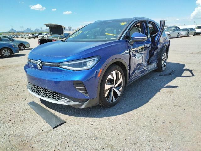 WVGKMPE20MP042161 - 2021 VOLKSWAGEN ID.4 PRO S ლურჯი ფოტო 2