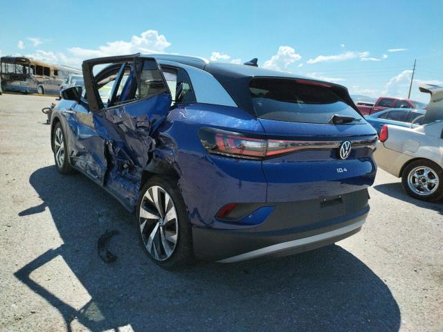 WVGKMPE20MP042161 - 2021 VOLKSWAGEN ID.4 PRO S ლურჯი ფოტო 3