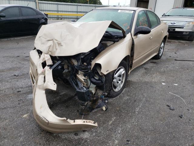 1G2NF52E84M591224 - 2004 PONTIAC GRAND AM S BEIGE photo 2