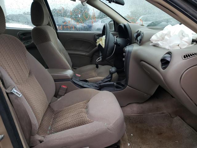 1G2NF52E84M591224 - 2004 PONTIAC GRAND AM S BEIGE photo 5