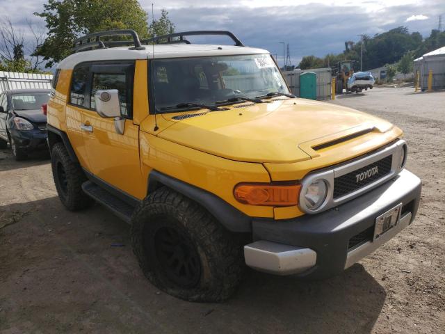 JTEBU11F370091681 - 2007 TOYOTA FJ CRUISER YELLOW photo 1