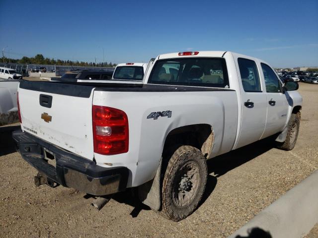 1GC4KZCG0CF176539 - 2012 CHEVROLET SILVERADO WHITE photo 4