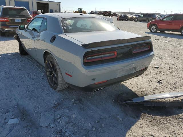 2C3CDZAG0MH573715 - 2021 DODGE CHALLENGER GRAY photo 3