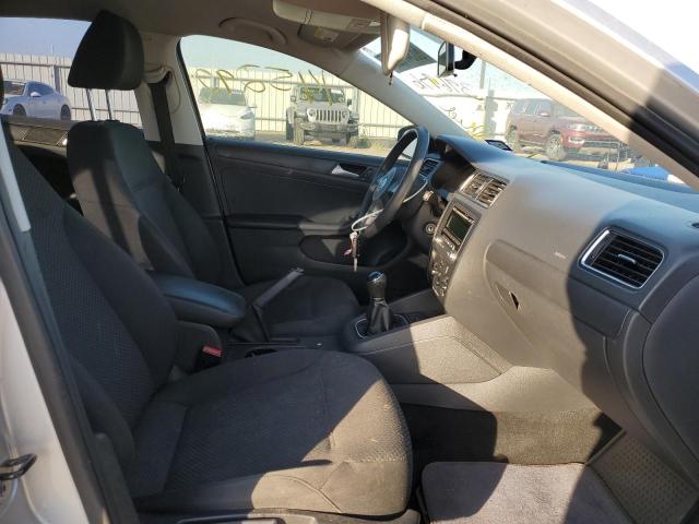 3VW1K7AJ7EM396976 - 2014 VOLKSWAGEN JETTA BASE Արծաթագույն լուսանկար 5