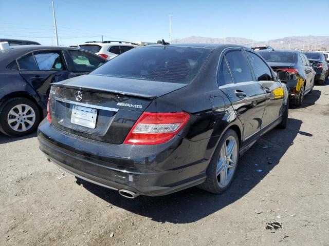 WDDGF56XX8R025449 - 2008 MERCEDES-BENZ C 350 BLACK photo 4