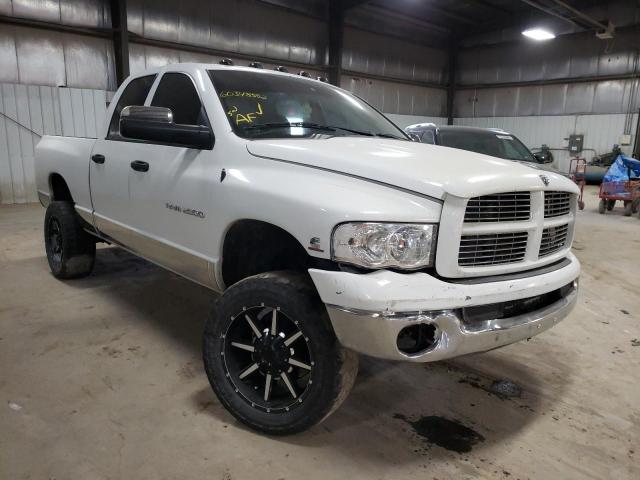 3D7KU28C74G283396 - 2004 DODGE RAM 2500 S WHITE photo 1