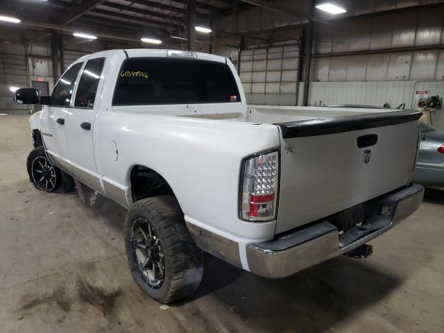 3D7KU28C74G283396 - 2004 DODGE RAM 2500 S WHITE photo 3