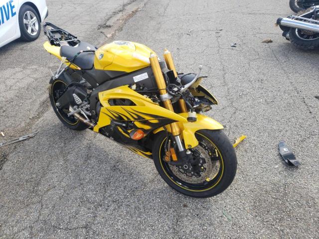 JYARJ16E18A002385 - 2008 YAMAHA YZFR6 YELLOW photo 1