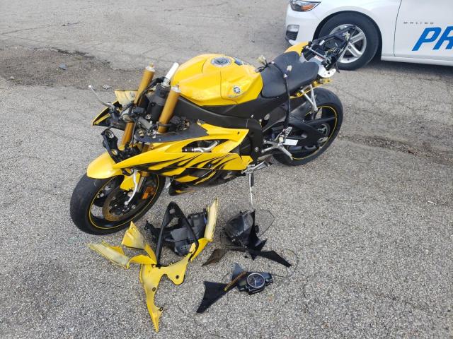 JYARJ16E18A002385 - 2008 YAMAHA YZFR6 YELLOW photo 2