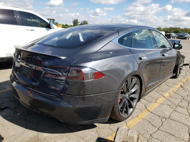 5YJSA1H25EFP68373 - 2014 TESLA MODEL S Boz foto 4