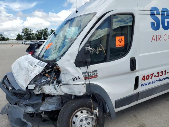 3C6TRVDG5HE535018 - 2017 RAM PROMASTER WHITE photo 10
