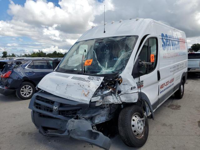 3C6TRVDG5HE535018 - 2017 RAM PROMASTER WHITE photo 2