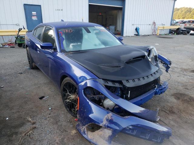 2C3CDXGJ2KH749040 - 2019 DODGE CHARGER SC BLUE photo 1