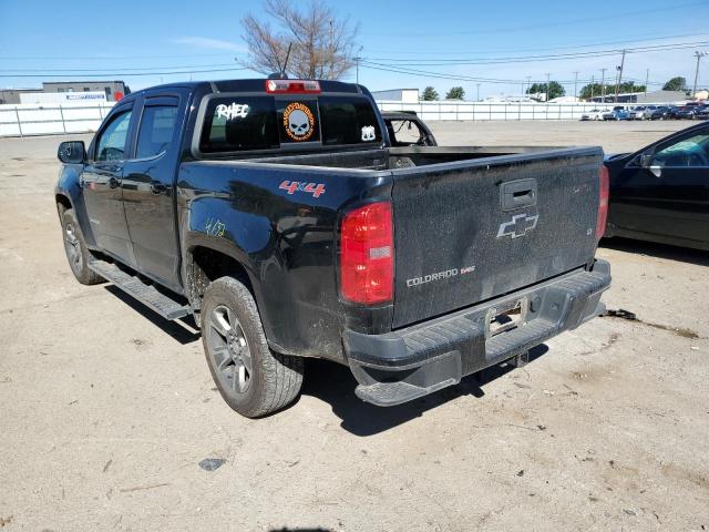 1GCGTCEN6K1166936 - 2019 CHEVROLET COLORADO L BLACK photo 3