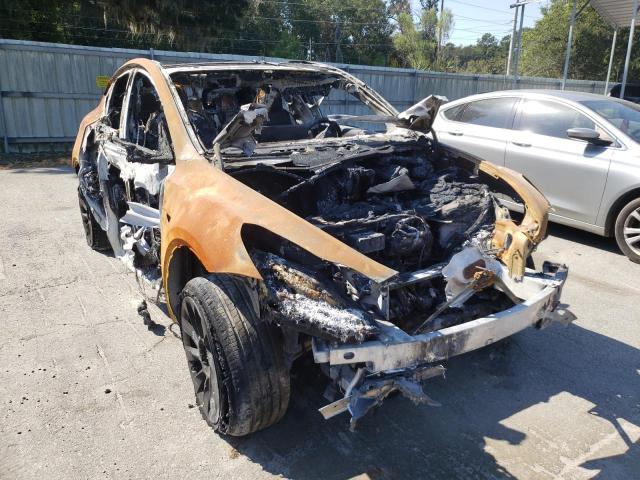 5YJYGDEE0MF065822 - 2021 TESLA MODEL Y Сгоревший фото 1