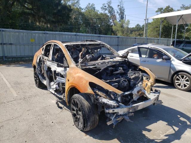 5YJYGDEE0MF065822 - 2021 TESLA MODEL Y Сгоревший фото 9