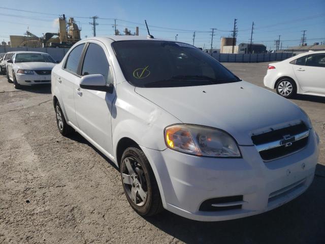 KL1TD5DE0BB263639 - 2011 CHEVROLET AVEO LS WHITE photo 1