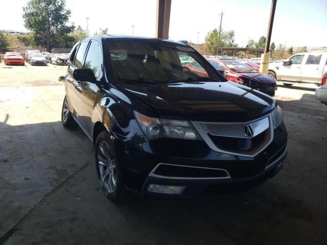 2HNYD2H55BH509898 - 2011 ACURA MDX ADVANC BLACK photo 1