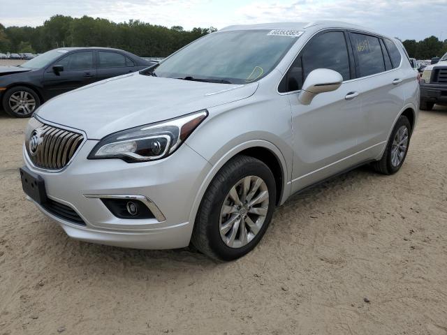 LRBFXBSA0HD028701 - 2017 BUICK ENVISION E SILVER photo 2