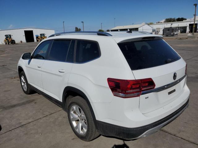 1V2WR2CA8KC576600 - 2019 VOLKSWAGEN ATLAS SE WHITE photo 3