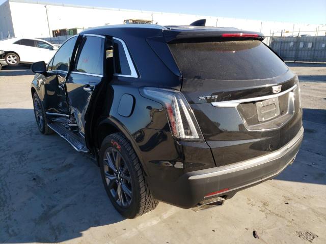 1GYKNCRS4KZ267165 - 2019 CADILLAC XT5 LUXURY BLACK photo 3