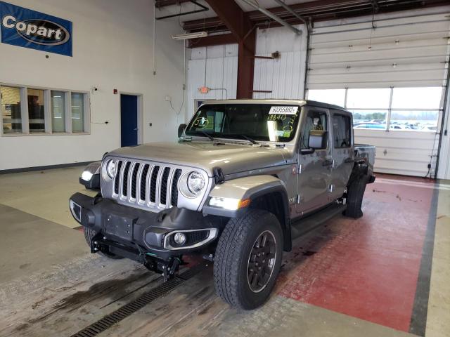 1C6HJTFG1LL198913 - 2020 JEEP GLADIATOR SILVER photo 2