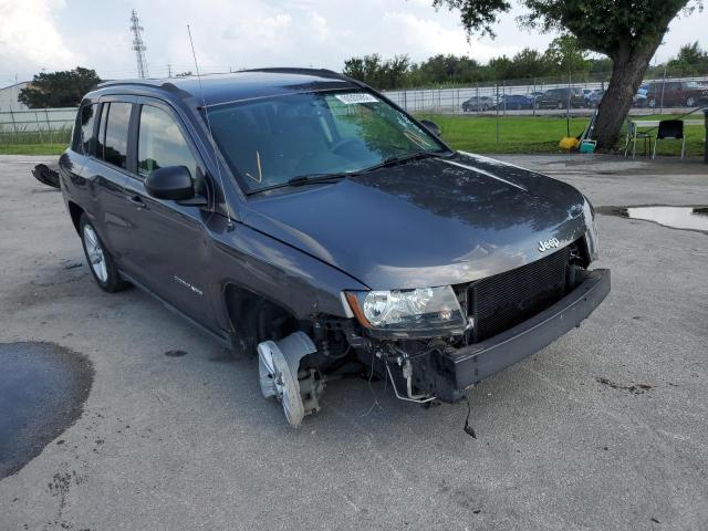 1C4NJCBB5HD130797 - 2017 JEEP COMPASS SP GRAY photo 1