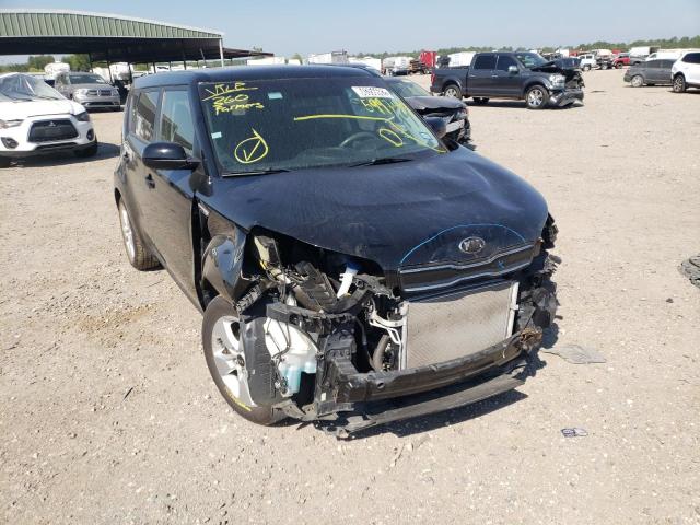 KNDJN2A20J7599749 - 2018 KIA SOUL BLACK photo 1