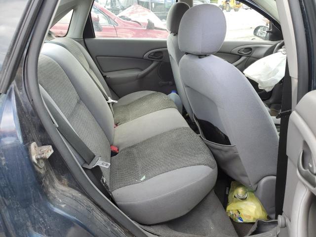 1FAFP33P44W106167 - 2004 FORD FOCUS LX BLUE photo 6