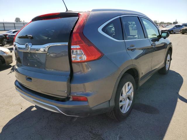 2HKRM3H77FH540312 - 2015 HONDA CR-V EXL GRAY photo 4