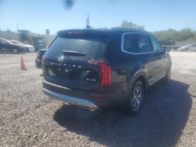 5XYP34HC4MG125482 - 2021 KIA TELLURIDE BLACK photo 4