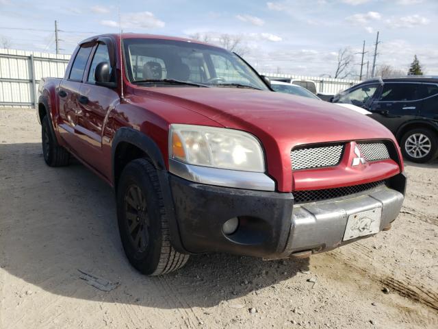 1Z7HT38K66S540665 - 2006 MITSUBISHI RAIDER DUR RED photo 1