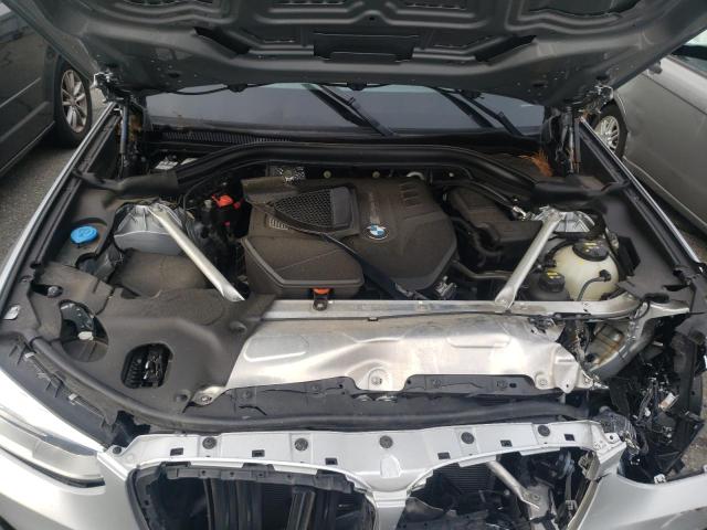 5UXTR9C50JLD60577 - 2018 BMW X3 XDRIVE3 SILVER photo 7