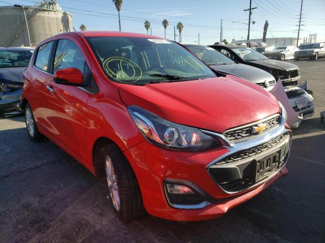 KL8CF6SA7MC738119 - 2021 CHEVROLET SPARK 2LT RED photo 1